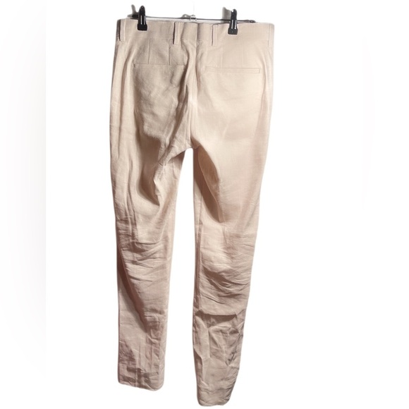 RW&CO beige 2 button stretch trendy linen blend lined slim fit 2 piece suit 34 - Picture 7 of 7